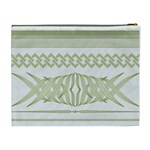 Guilloche Border Cosmetic Bag (XL) Back