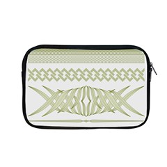 Guilloche Border Apple Macbook Pro 13  Zipper Case by Bajindul