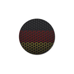 Germany Flag Hexagon Golf Ball Marker by HermanTelo