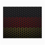 Germany Flag Hexagon Small Glasses Cloth (2 Sides) Front