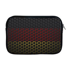 Germany Flag Hexagon Apple Macbook Pro 17  Zipper Case by HermanTelo