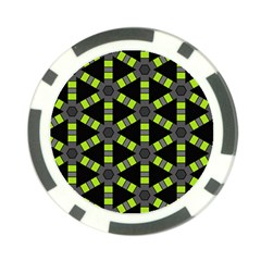 Backgrounds Green Grey Lines Poker Chip Card Guard