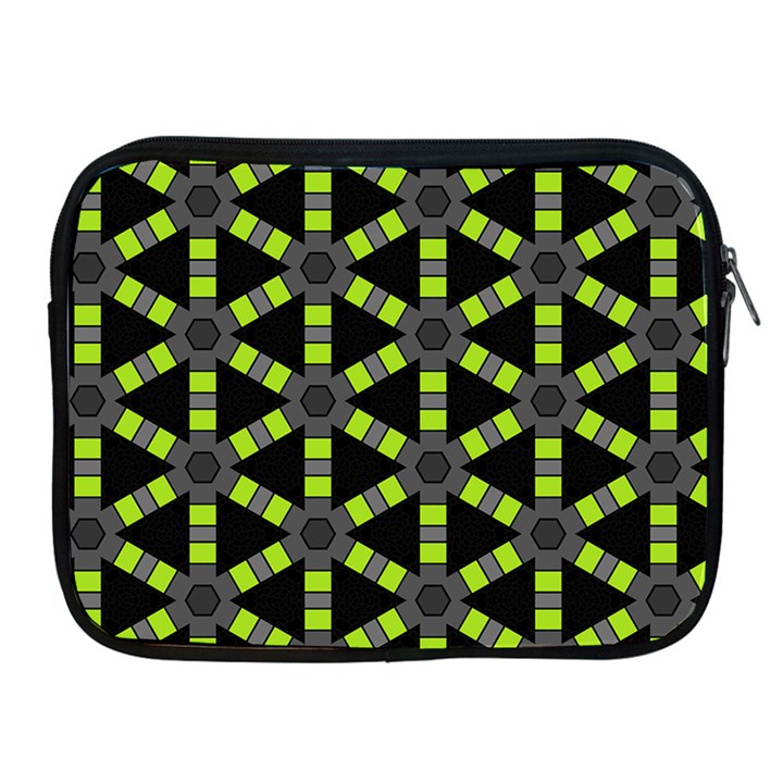 Backgrounds Green Grey Lines Apple iPad 2/3/4 Zipper Cases