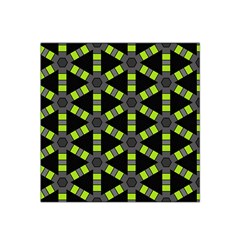 Backgrounds Green Grey Lines Satin Bandana Scarf