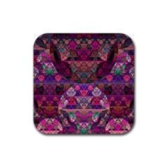 Easteregghunt Rubber Coaster (square)  by designsbyamerianna