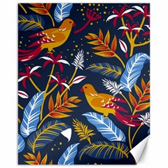 Colorful Birds In Nature Canvas 16  X 20  by Sobalvarro