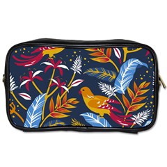 Colorful Birds In Nature Toiletries Bag (two Sides) by Sobalvarro
