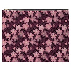 Cherry Blossoms Japanese Cosmetic Bag (xxxl) by HermanTelo