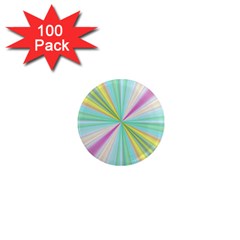 Background Burst Abstract Color 1  Mini Magnets (100 Pack) 