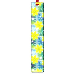 Narcissus Yellow Flowers Winter Large Book Marks by HermanTelo