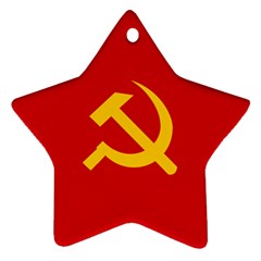 Flag Of Chinese Workers  And Peasants  Red Army, 1934-1937 Ornament (star) by abbeyz71