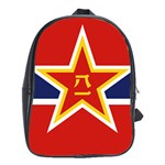 Flag of the People s Liberation Army Navy, 1950 s School Bag (XL) Front