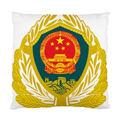 Badge Of Chinese People s Armed Police Force Standard Cushion Case (two Sides) by abbeyz71