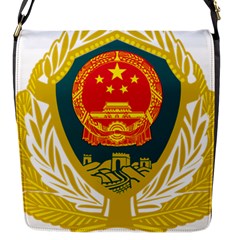 Badge Of Chinese People s Armed Police Force Flap Closure Messenger Bag (s) by abbeyz71