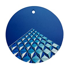 Art Building Pattern Abstract Ornament (round)