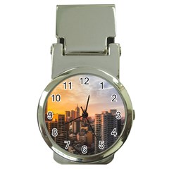 View Of High Rise Buildings During Day Time Money Clip Watches by Pakrebo