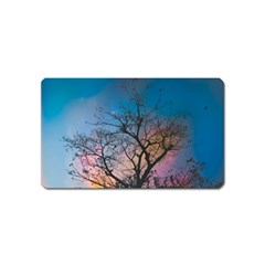 Low Angle Photography Of Bare Tree Magnet (name Card) by Pakrebo
