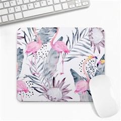 Tropical Flamingos Large Mousepads by Sobalvarro