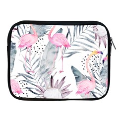 Tropical Flamingos Apple Ipad 2/3/4 Zipper Cases by Sobalvarro