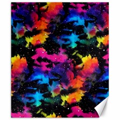 Tie Dye Rainbow Galaxy Canvas 20  X 24  by KirstenStar