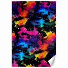 Tie Dye Rainbow Galaxy Canvas 20  X 30  by KirstenStar