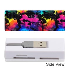 Tie Dye Rainbow Galaxy Memory Card Reader (stick) by KirstenStar