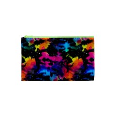 Tie Dye Rainbow Galaxy Cosmetic Bag (xs) by KirstenStar