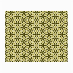 Green Star Pattern Small Glasses Cloth by Alisyart