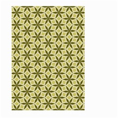 Green Star Pattern Large Garden Flag (two Sides) by Alisyart