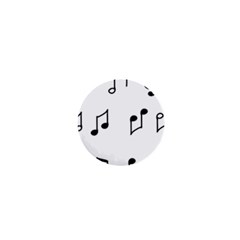 Piano Notes Music 1  Mini Buttons by HermanTelo