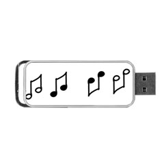 Piano Notes Music Portable Usb Flash (one Side) by HermanTelo