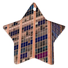 Low Angle Photography Of Beige And Blue Building Ornament (star) by Pakrebo