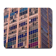 Low Angle Photography Of Beige And Blue Building Large Mousepads by Pakrebo