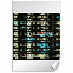 Architectural Design Architecture Building Cityscape Canvas 20  X 30  by Pakrebo