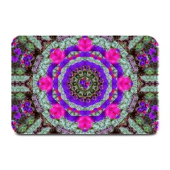 Floral To Be Happy Of In Soul Plate Mats by pepitasart