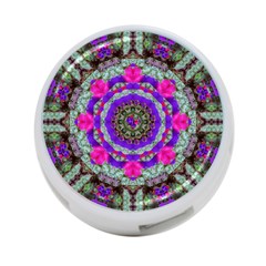Floral To Be Happy Of In Soul 4-port Usb Hub (two Sides) by pepitasart