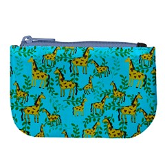 Cute Giraffes Pattern Large Coin Purse