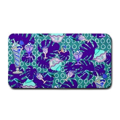 Ice Cream Tropical Pattern Blue Medium Bar Mats