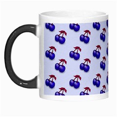 Retro Blue Cherries Morph Mugs by snowwhitegirl