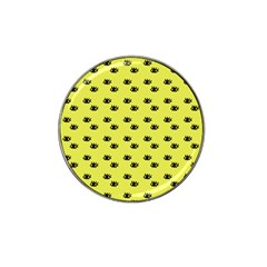 Yellow Eyes Hat Clip Ball Marker