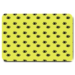 Yellow Eyes Large Doormat 