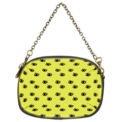 Yellow Eyes Chain Purse (Two Sides)