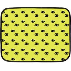 Yellow Eyes Fleece Blanket (Mini)