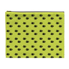 Yellow Eyes Cosmetic Bag (XL)