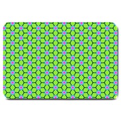 Pattern Green Large Doormat 