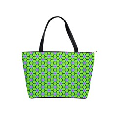 Pattern Green Classic Shoulder Handbag