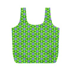 Pattern Green Full Print Recycle Bag (m) by Mariart