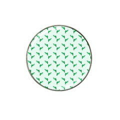 Green Parrot Pattern Hat Clip Ball Marker (10 Pack)