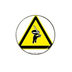 Ninja Signs Symbols Sword Fighter Hat Clip Ball Marker