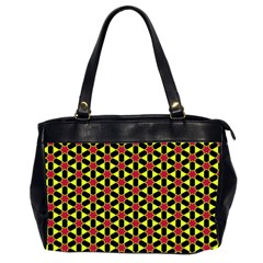 Pattern Texture Backgrounds Oversize Office Handbag (2 Sides) by HermanTelo